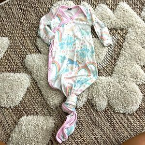 Copper Pearl newborn gown